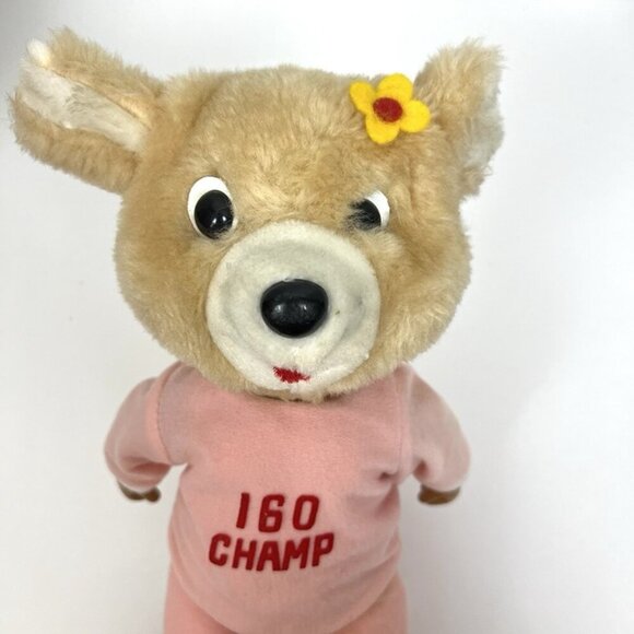 Vintage Super Fine Champ Roller 160 Roller Skating Bear Works - Picture 2 of 10